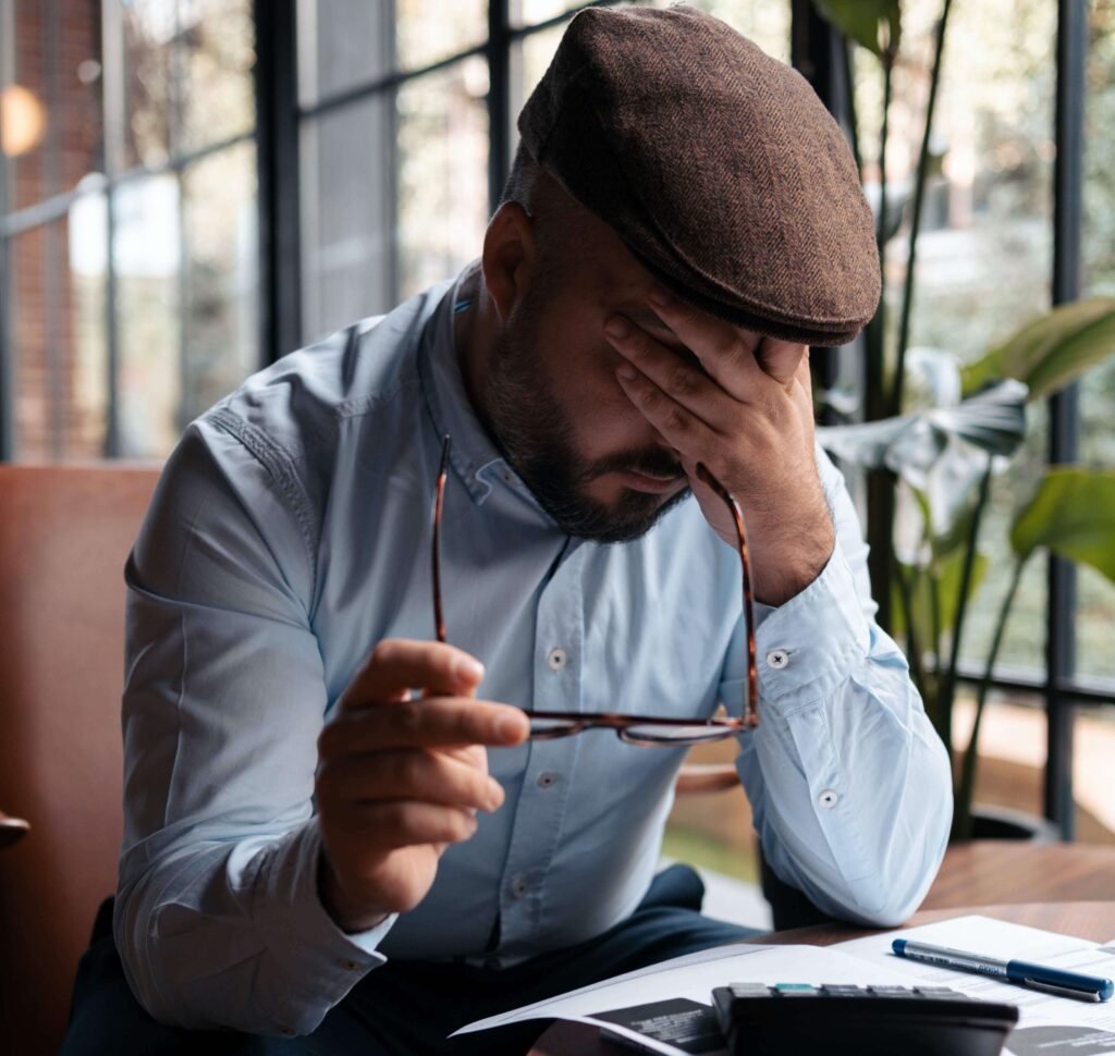 stressed man 2